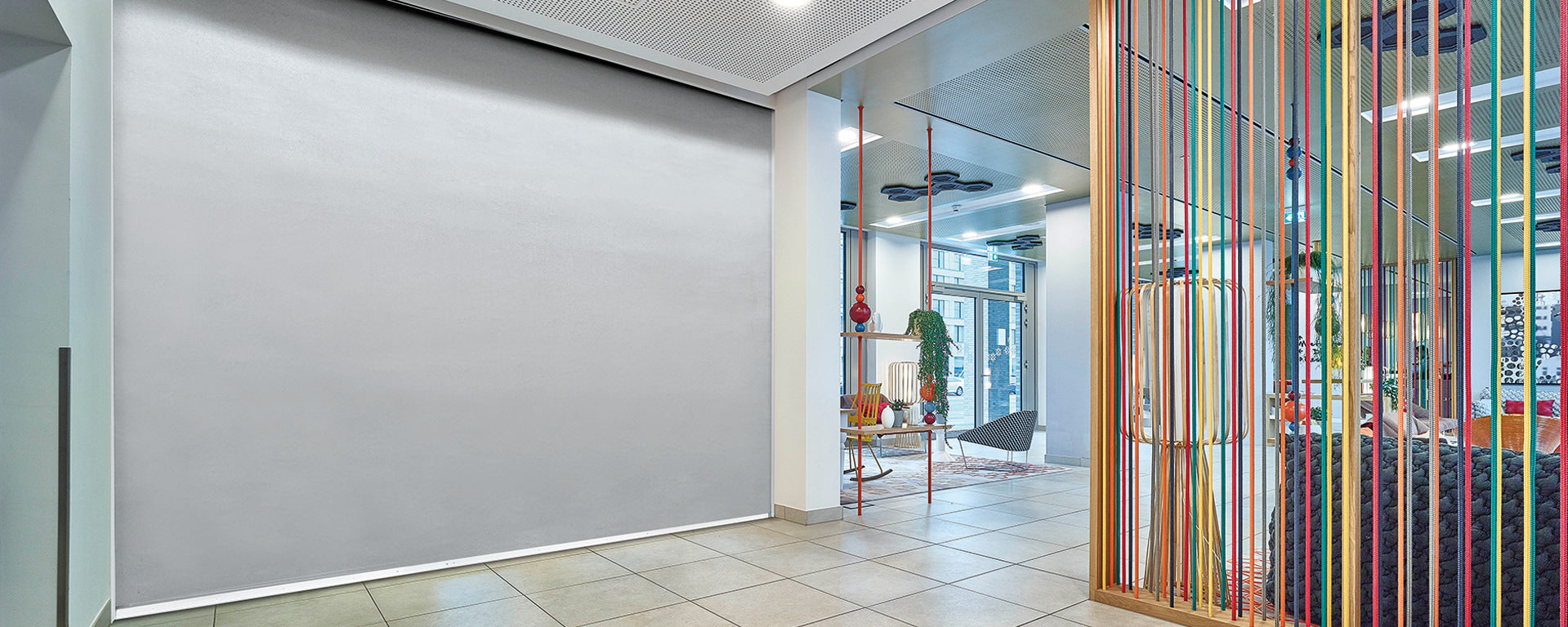Hörmann FlexFire cortină textilă antifoc industrială — hero